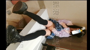 [25P/25MB][萌犬1只]精品萝莉无内黑白过膝袜